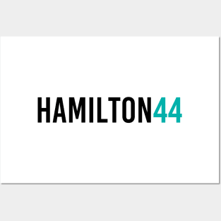 Lewis Hamilton 44 Design Posters and Art